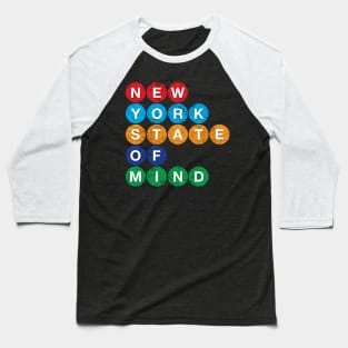 New York State of Mind (Dirty Version) Baseball T-Shirt